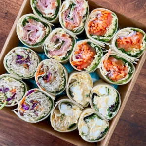 Small wraps platter